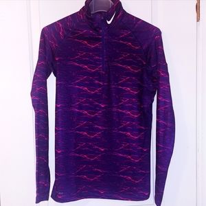 Nike workout 1/4 zip sweater